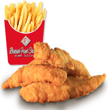 3 Chicken Strip and Fries