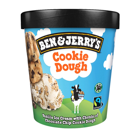 Ben & Jerry's Cookie Dough Ice Cream 465 ml