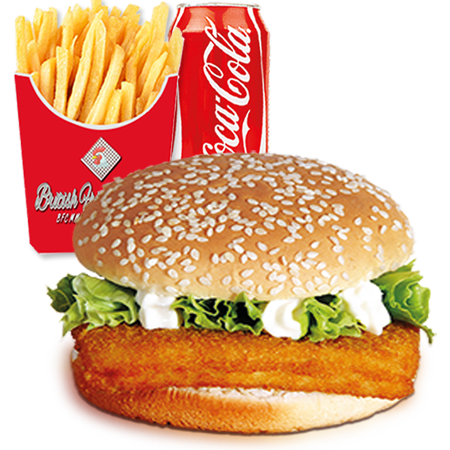 Fish Burger Meal