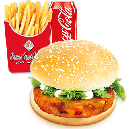 Veggie Burger Meal